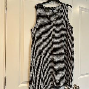 Gap dress Navy blue and white stripes